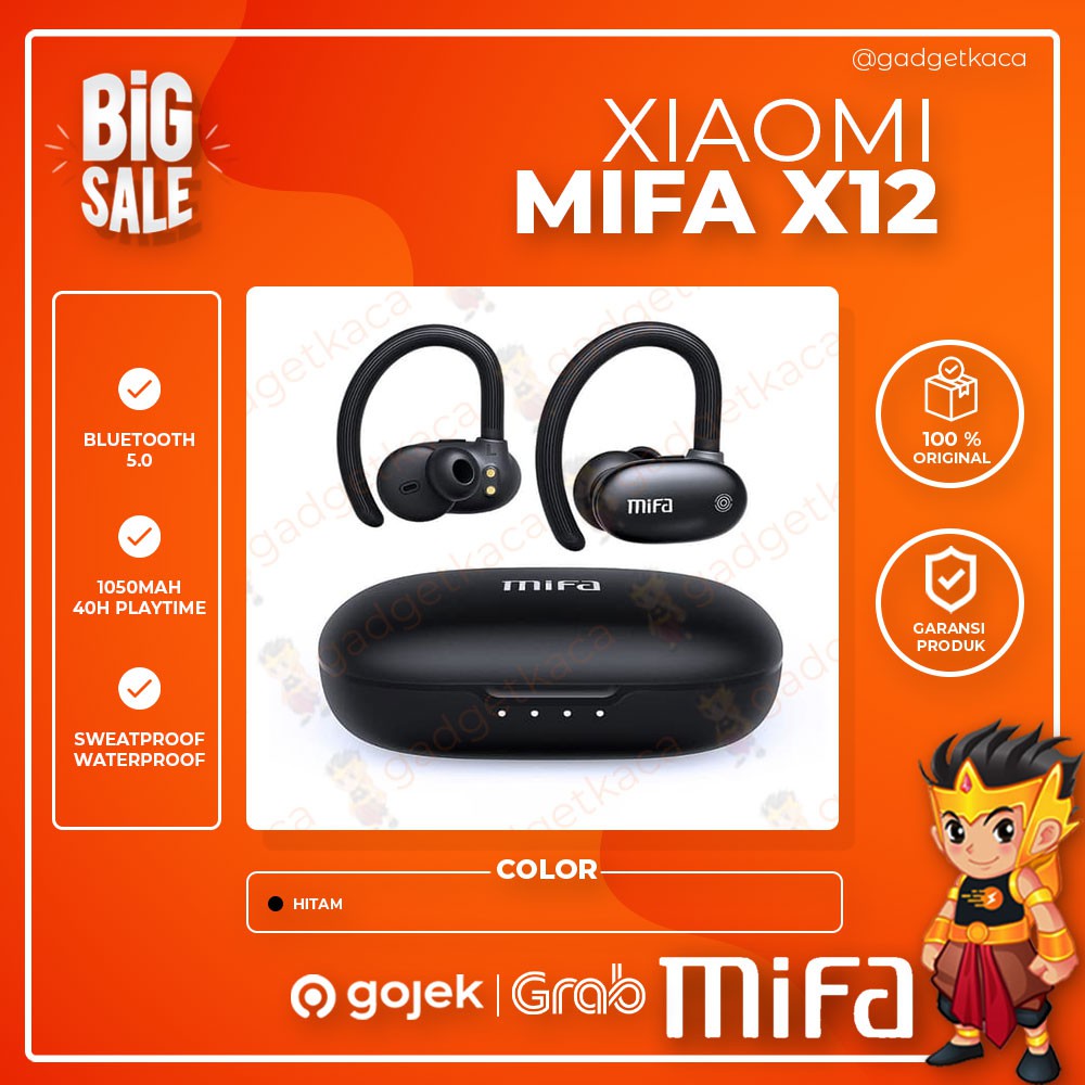 Xiaomi MiFa X12 TWS Earbud 5.0 Wireless Earphone Bluetooth Original