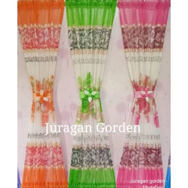 Gorden ikat minimalis gorden minimalis kupu kupu