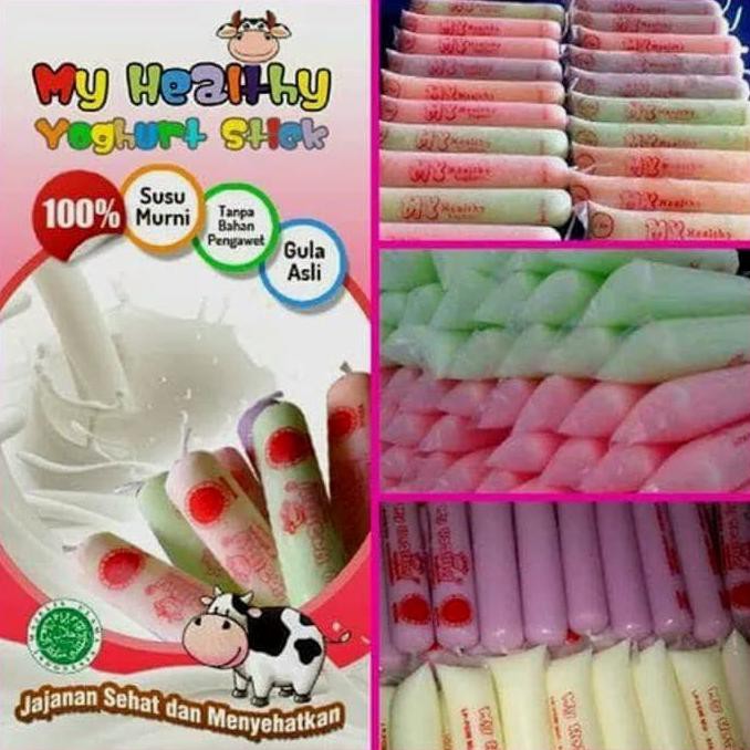 

BEST SELLER Mini Stik Yoghurt My Healthy isi 30 per Pack /Healty Yogurt Murah