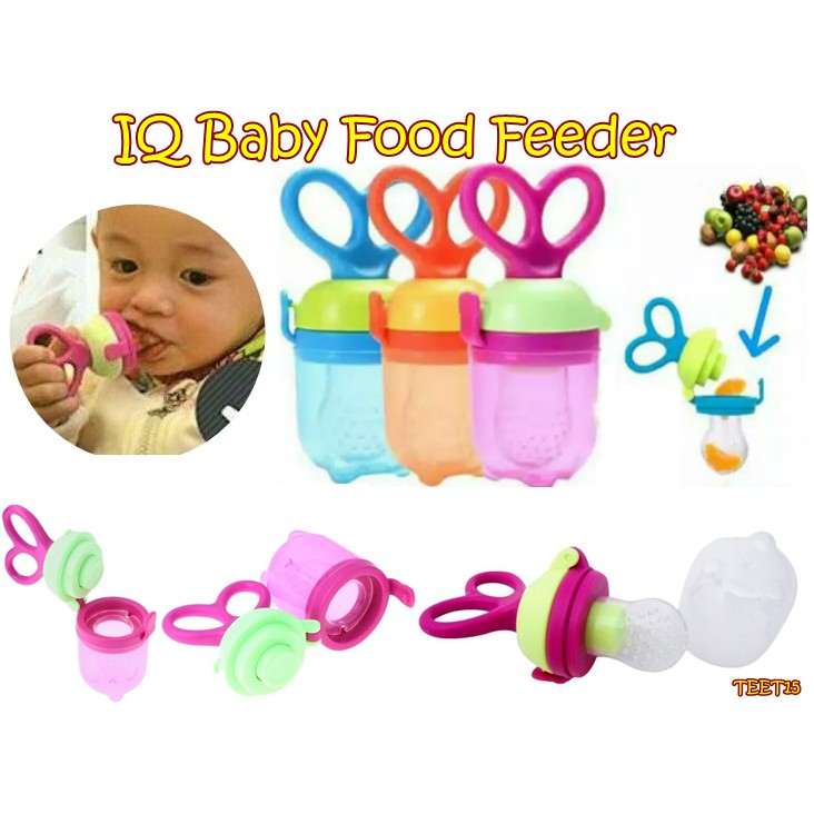 TEET15 IQ BABY FOOD FEEDER PERALATAN MAKAN BAYI