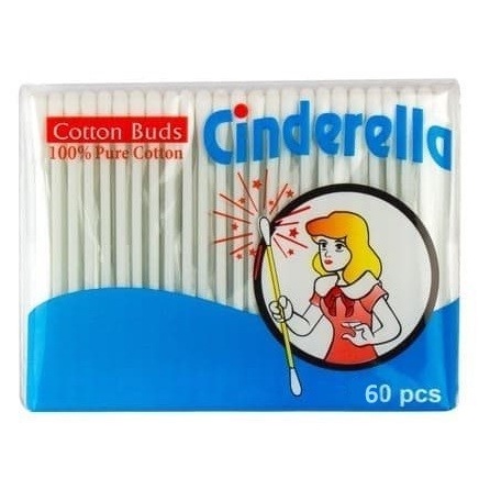 Cotton Bud Cinderella Bayi 50 pcs | Cotton Bud Korek - Kuping Bayi