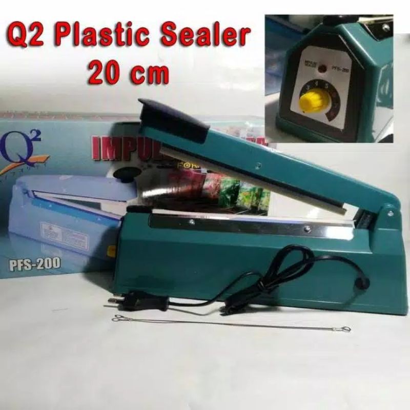 ALAT PEREKAT PLASTIK PREMIUM QUALITY / IMPLUSE SEALER 20CM
