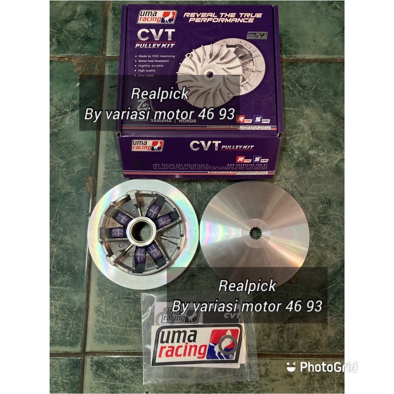 pully uma nmax aerox pully uma depan aerox nvx nmax ORIGINAL UMA RACING