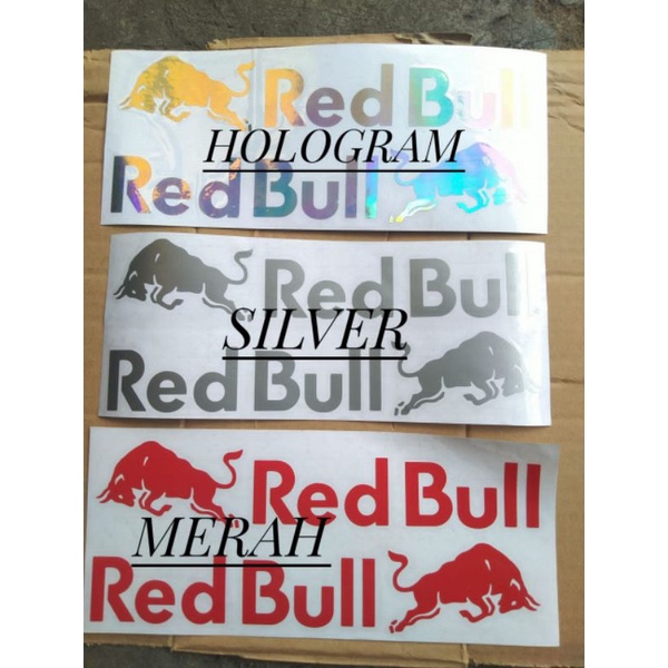 stiker helm Redbull isi sepasang, stiker helm ink Cl max, KYT, Shoei,zeuz
