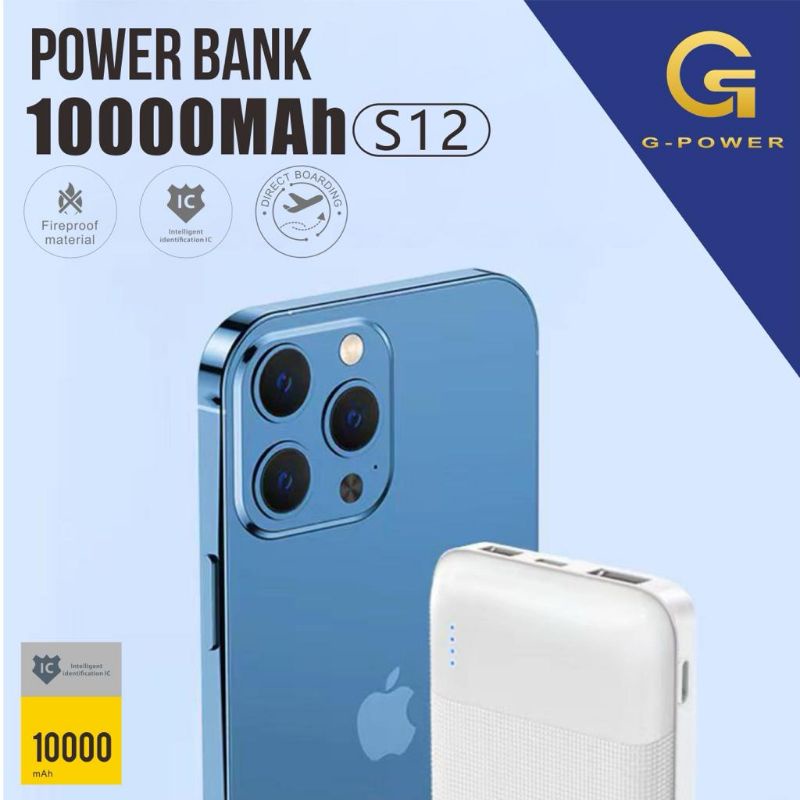 PB POWER BANK G-POWER MODEL S12 10.000 MAH