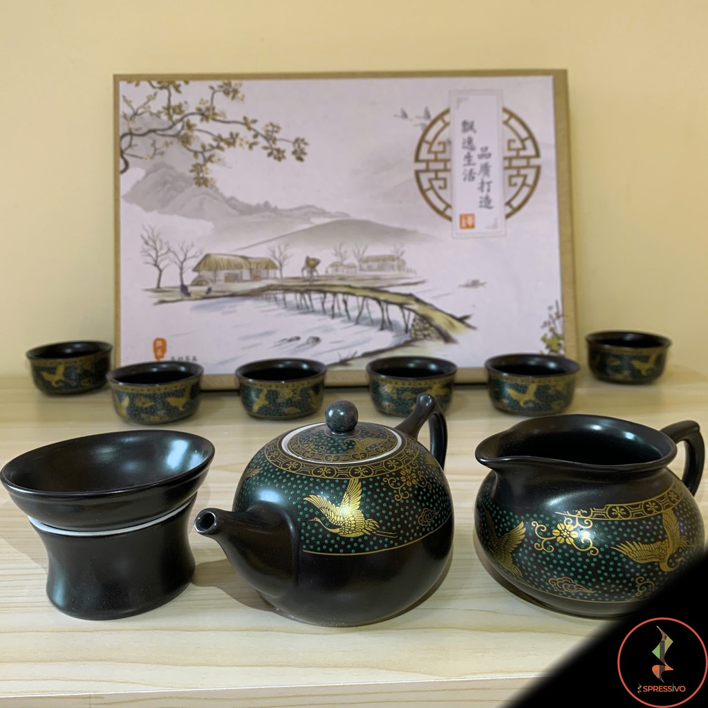 Teko 200ml + 6 Cangkir Saringan teh chinese tea set teapot [1004]