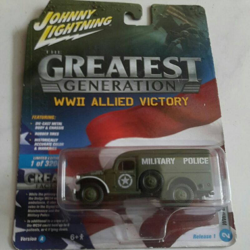 SALE johnny lightning WWII Dodge WC54