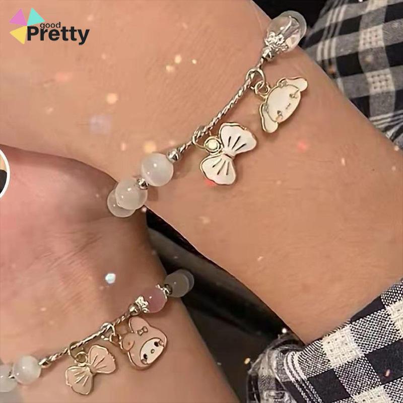 Melody Cinnamon Dog Opal Gelang Lucu Sederhana Gelang Hadiah Pacar - PD