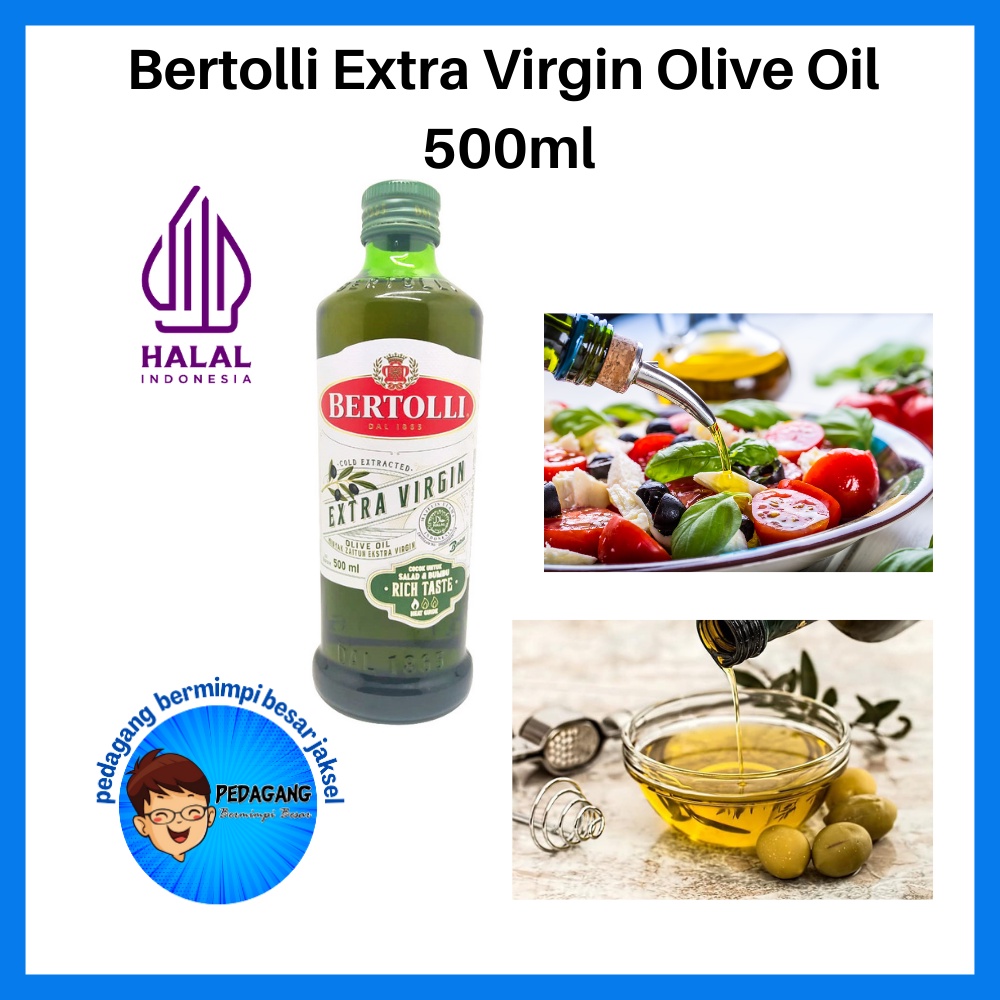 

Bertolli Extra Virgin Olive Oil 500ml | Minyak Zaitun | Olive Oil