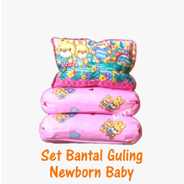 Set Bantal Guling Bayi Newborn Baru Lahir