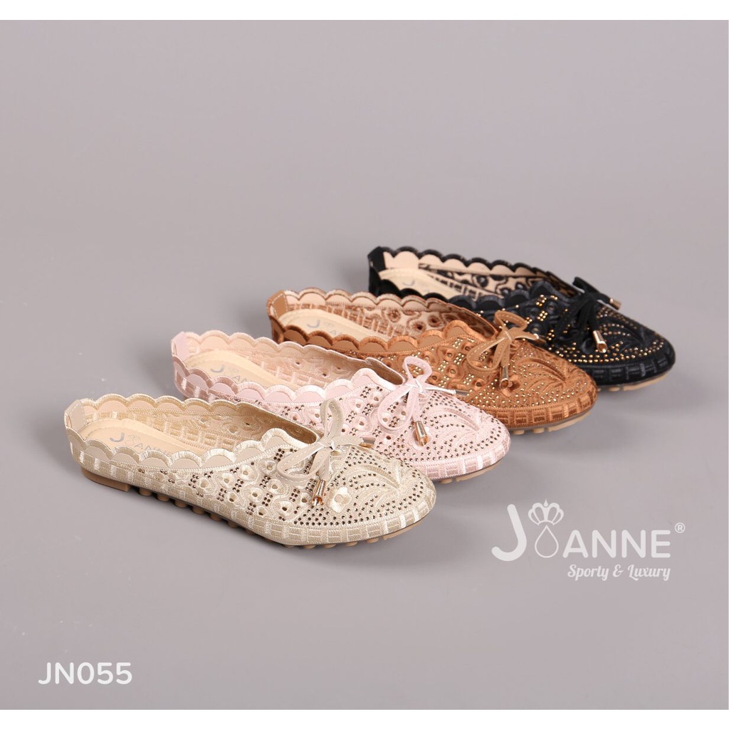 JOANNE Mules Loafers Shoes Pita #JN055 ORIGINAL (RESTOCK)