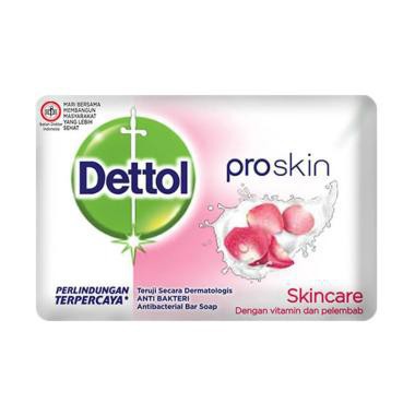 Dettol Sabun Batang Anti Bakteri Skincare 65gr (5 Pcs) - Paket Hemat