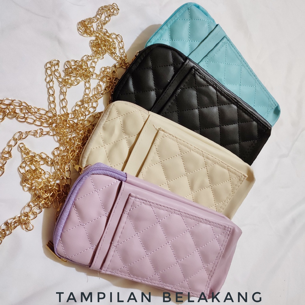 Tas Hp Wanita Tas Handphone Wanita Phone Bag All Type Anti Air Wanita Sling Bag Anti Air 3 Ruang Wanita Korea Sling Phone Wanita Tas Waterproof Bag Women Tas Elegan Wanita Tas Kekinian Wanita Tas Artis Wanita Murah Tas Murah Anti Air Pounch Make Up Wanita