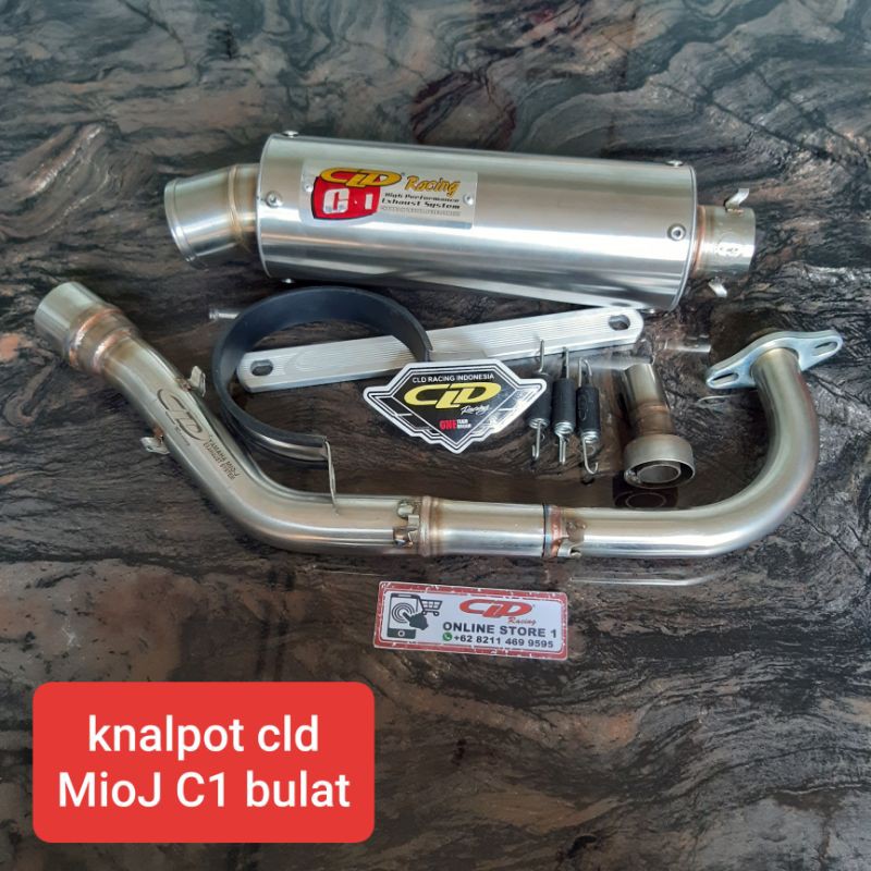 Knalpot cld original MioJ/Mio125 type C1