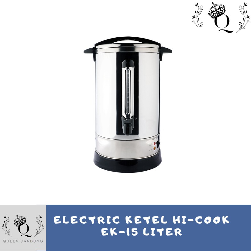 Electrik Kettle hi-cook EK-15 (15 Liter) Hicook Hi cook