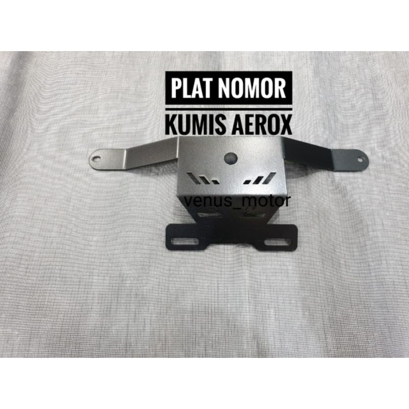 breket plat nomor nmax aerox pcx dudukan plat nomor kumis besi plat nomor kumis L-S