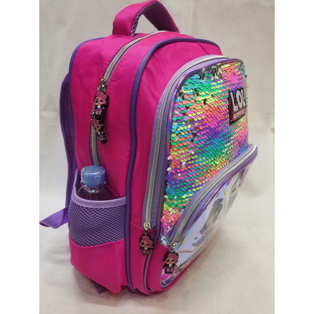 RANSEL ANAK USAP LOL UNICORN .43776. JUMBO SIZE 16 INCH. DARENA BAGS BANDUNG