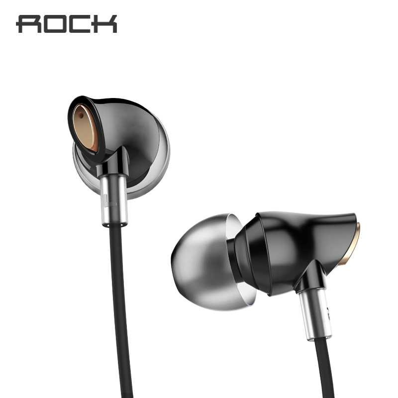 Headset Rock Zircon Original Earphone IEM Headset Stereo Bass Ningrat Collection