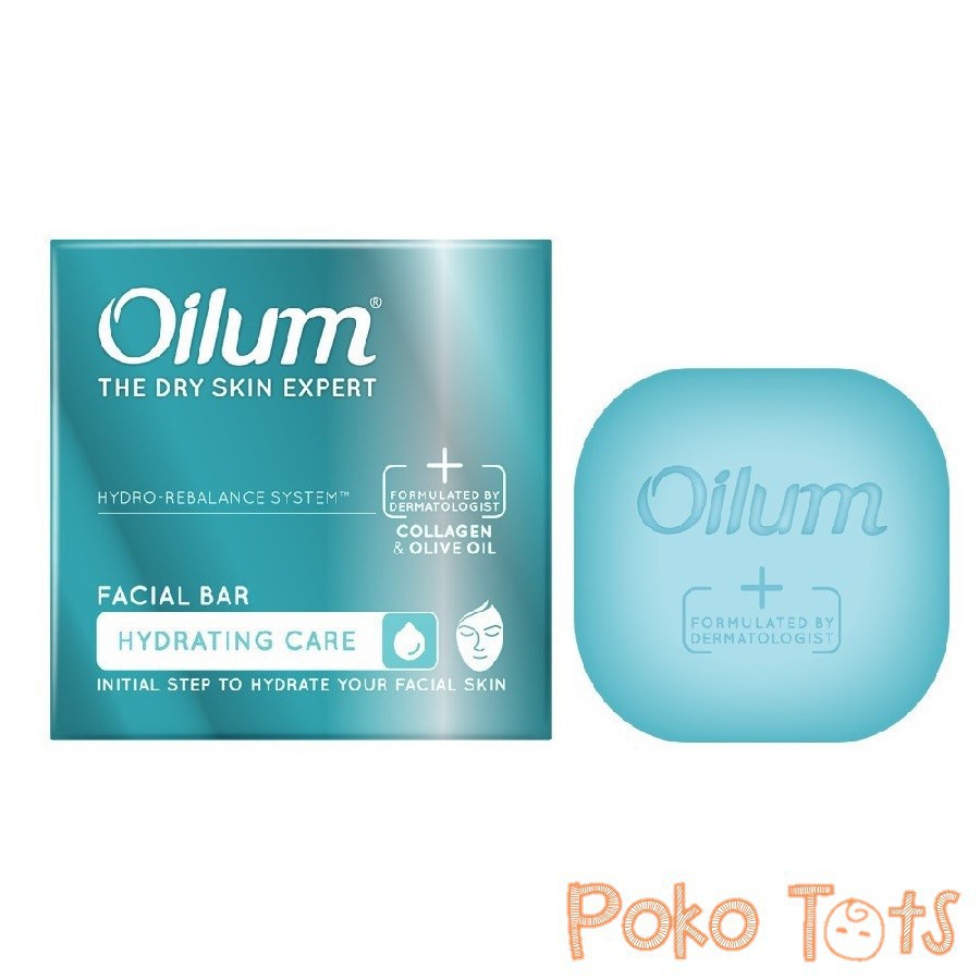 Oilum Facial Bar Hydrating Care 60gr Sabun Pembersih Wajah WHS