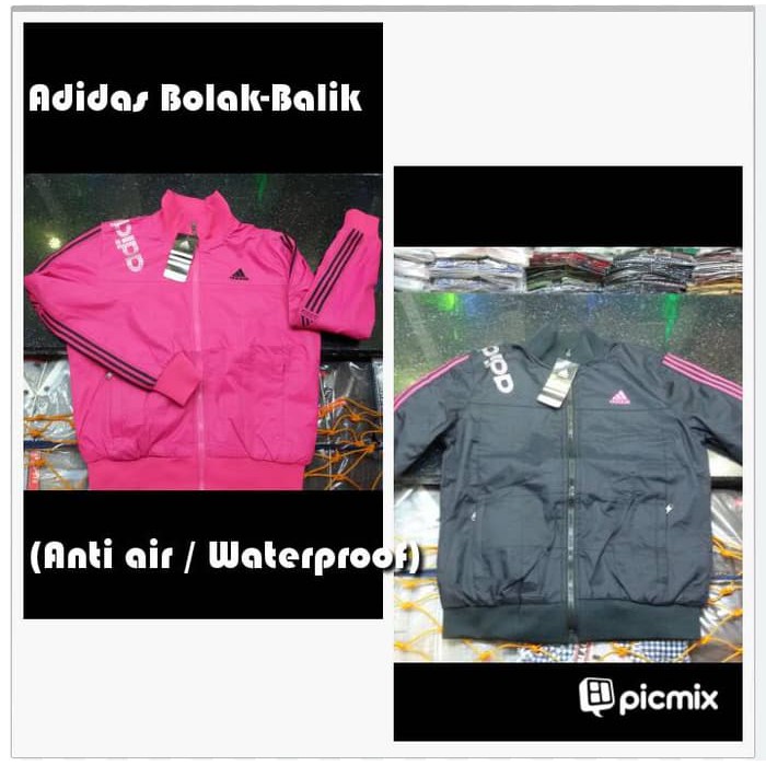 Jaket Parasut Adidas "Ladies" (Waterproof)