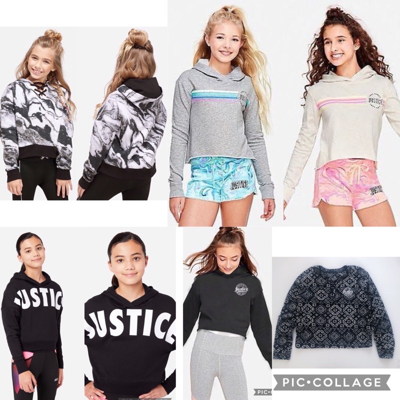 justice girls sweatshirt / justice sweatshirt/ justice girls sweater/justice sweater/sweater justice