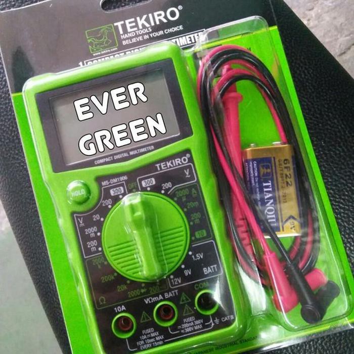 Jual Avometer Digital Tekiro Multitester Multimeter Digital Alat Ukur