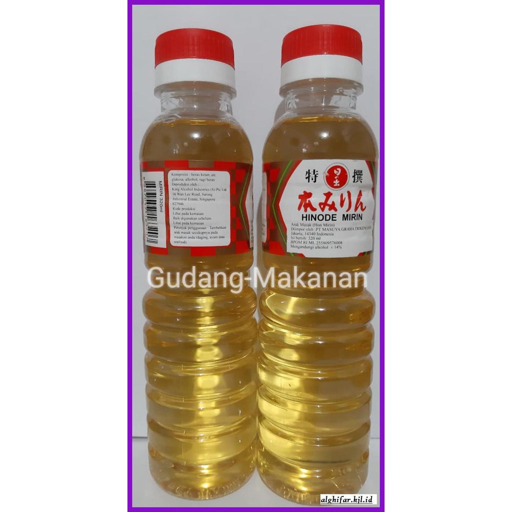 

gnidderdsaus- hinode hon mirin / arak masak 320ml -asliiiiii.