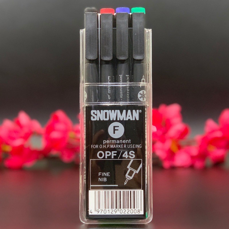 

Pen SNOWMAN OPF 4S permanent