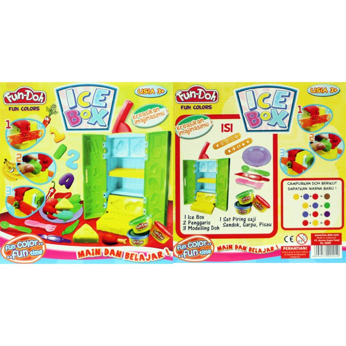Fun Doh Ice Box, Mainan lilin, Fun-Doh, fun doh