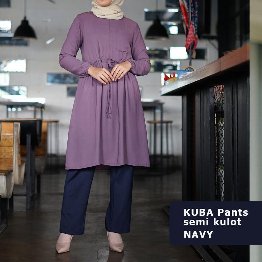 ❈ KUBA Pants - Semi Kulot by Hijab Mamah icis ➨