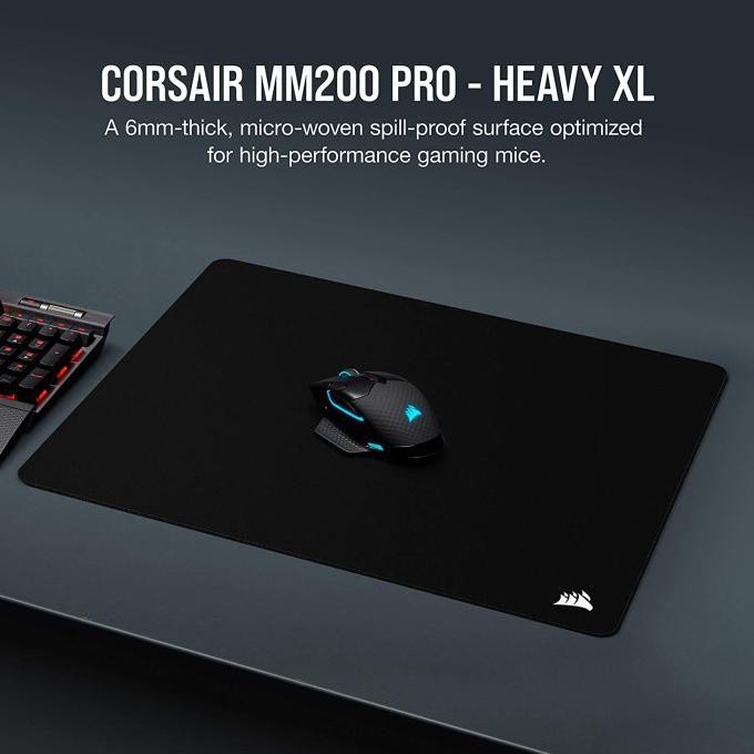 Corsair MM200 PRO Premium Spill-Proof Cloth Gaming Mousepad X-Large