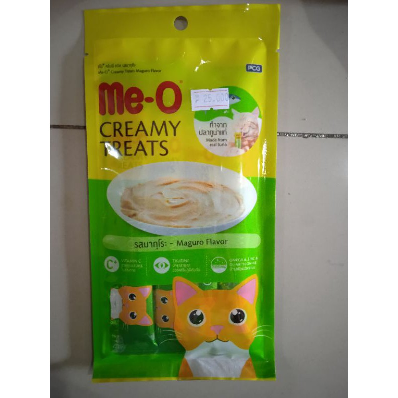 Liquid Snack Kucing ME O CREAMY TREATS ALL VARIAN