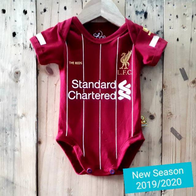 NEW Liverpool Home 2019/2020 - Baju Bola Bayi - Jumper Bola Bayi - Jersey Bayi