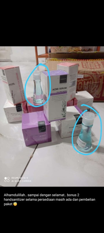 Scarlett Whitening Face Care - Facial Wash - Cream - Serum - Scarlett By Felicya Angelista Bpom