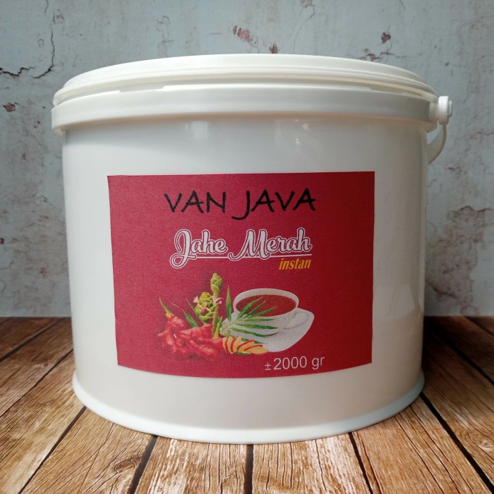 

Minuman Kesehatan Jahe Merah Bubuk Instan VAN JAVA 2 KG (mafarel.id)