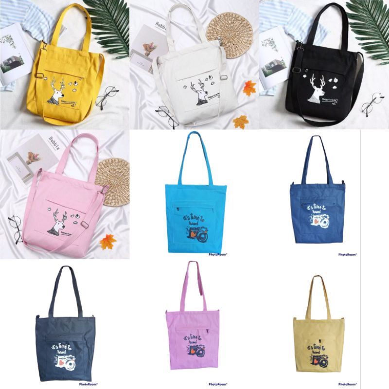 DPS 3in1 Tas Bahu Tote Bag Wanita Resleting