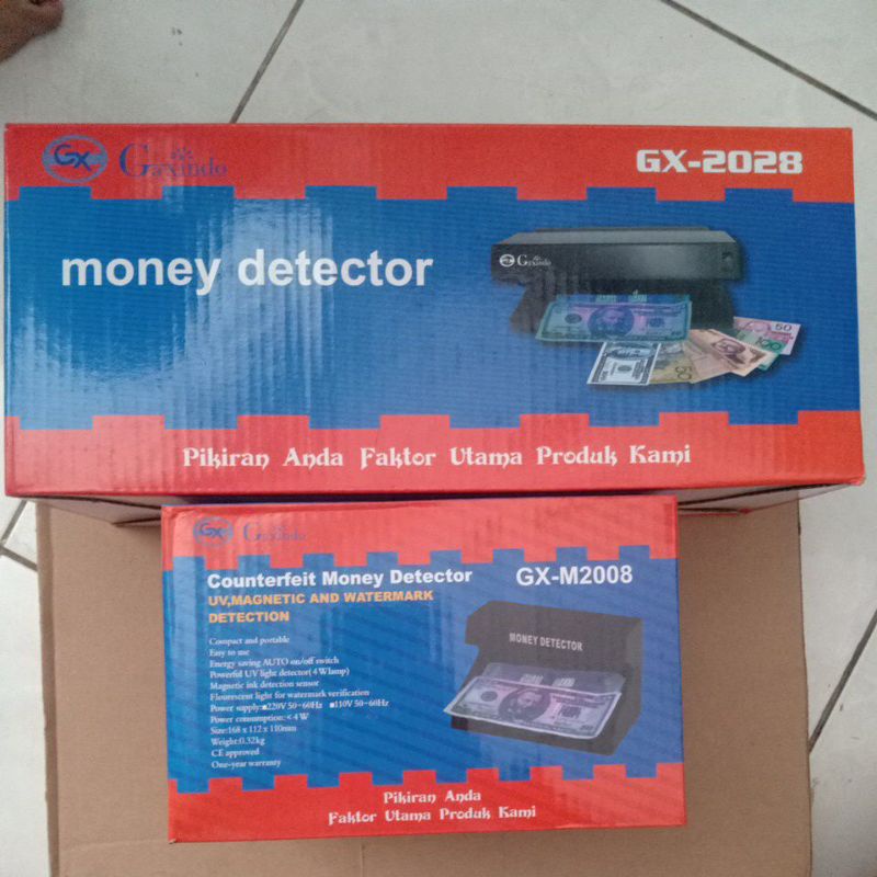 GAXINDO MONEY DETECTOR