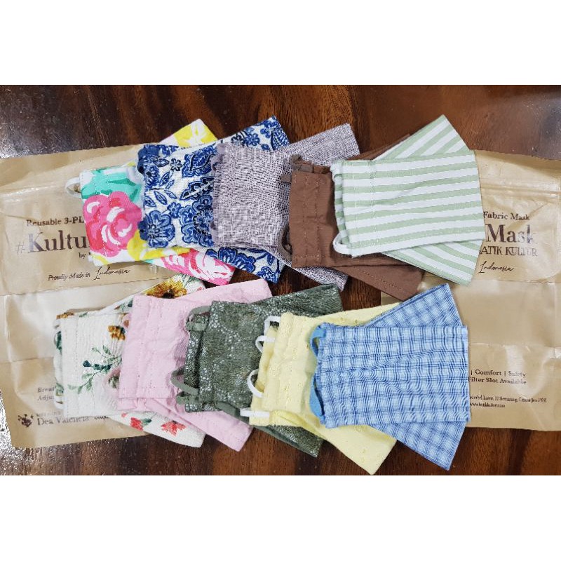 Masker Batik Kultur Dewasa