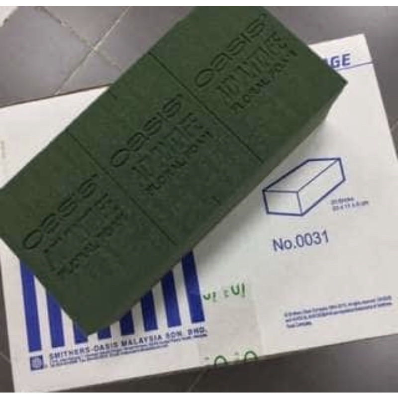 oasis basah / oasis bunga/ busa bunga