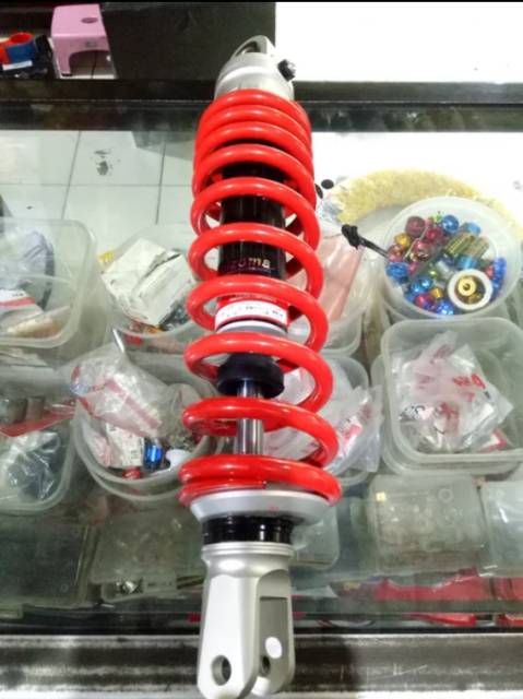 RIZOMA SHOCKBREAKER BEAT SCOOPY MIO FINO XEON VARIO DLL MODEL Z SERIES FULL CNC / SHOCK BELAKANG MIO