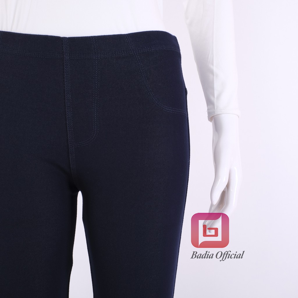 celana legging jeans stretch lejing jumbo wanita premium