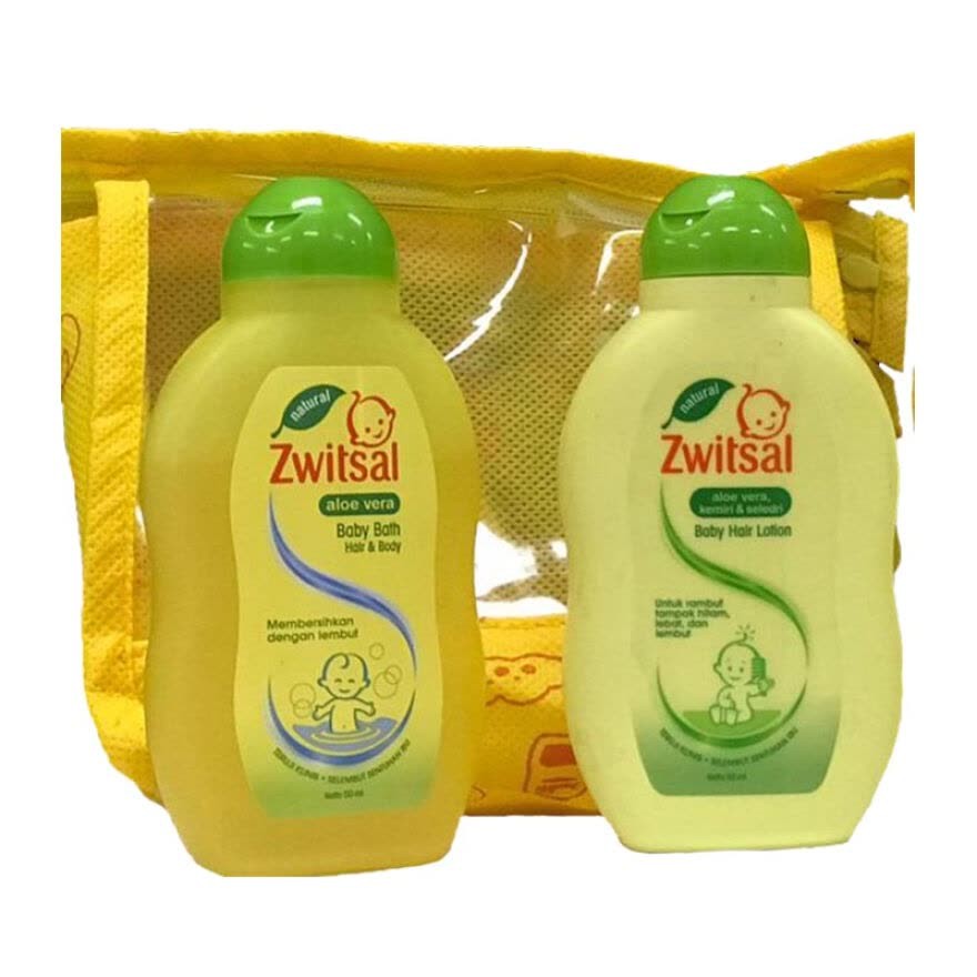 Zwitsal Baby Mini Travel Pack / +Baby Shark Mask / Sampling Pack   - Peralatan Travelling Bayi-3