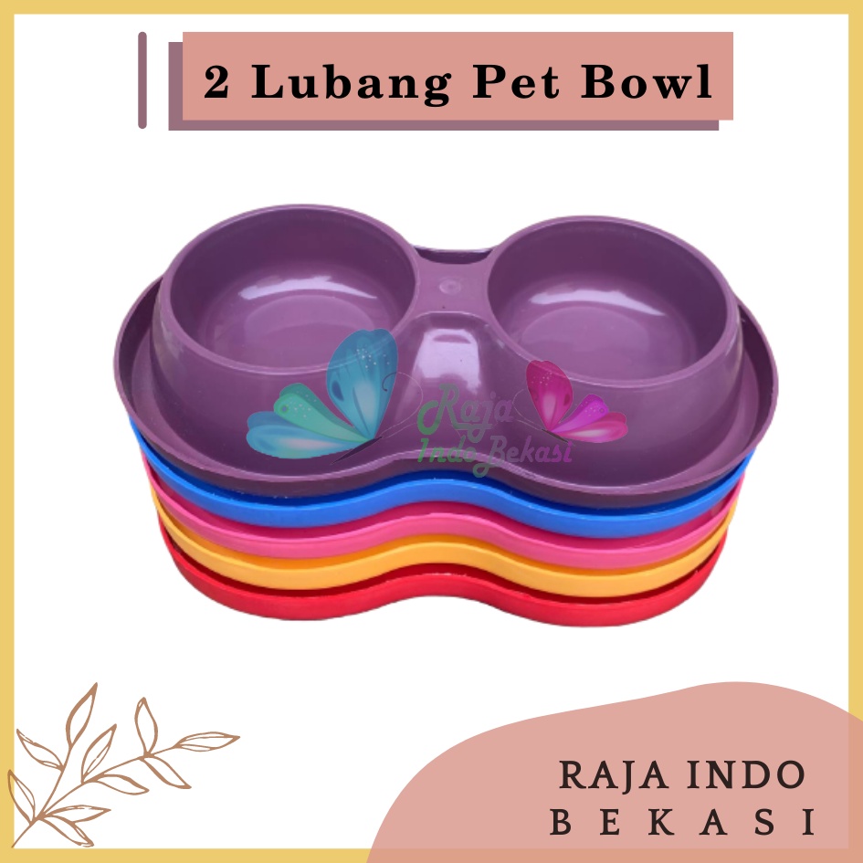 Pet Bowl Double Anti Semut Tempat Makan Minum Anjing Kucing Kelinci Hewan Peliharaan Mangkuk Mangkok Cepuk Wadah Pakan Hewan Pet Bowl Dispenser Stainless Ceramic Gantung Stand Kayu