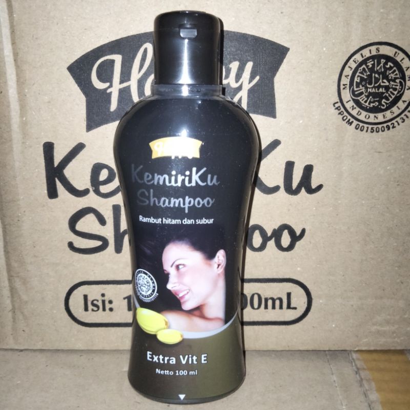 Kemiriku shampo 100ml/happy kemiriku shampo.