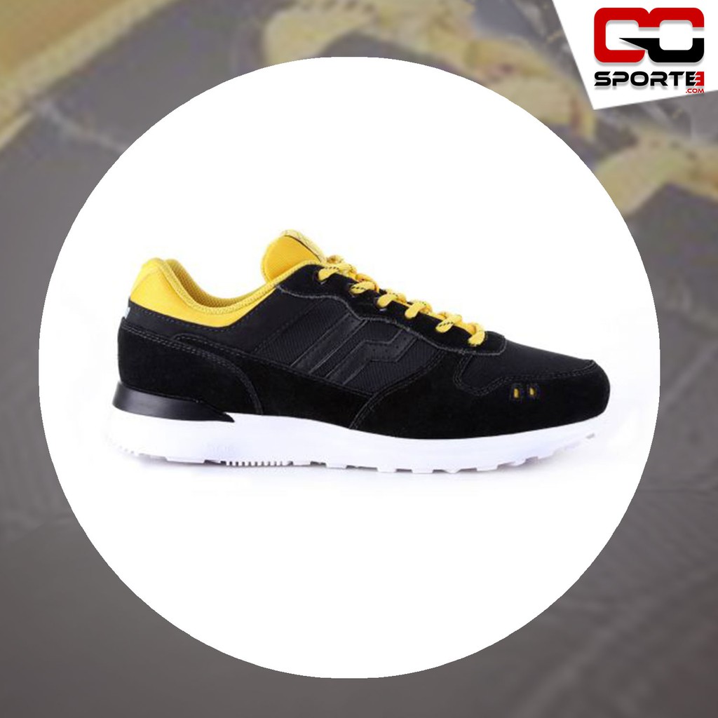 sepatu Piero JOGGER PREMIUM EGG TART(BLACK/YELLOW/WHITE)