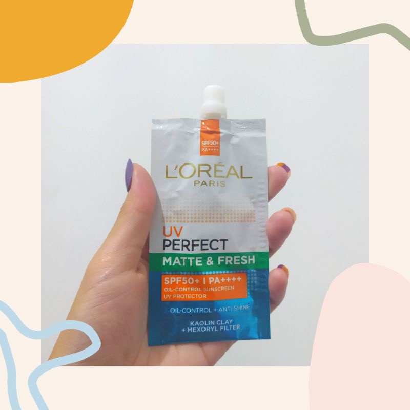 Loreal Sunscreen UV Perfect SPF 50+ Sachet 7ml