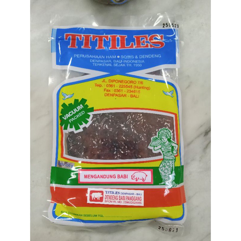 

Dendeng Babi Panggang Manis 250gr