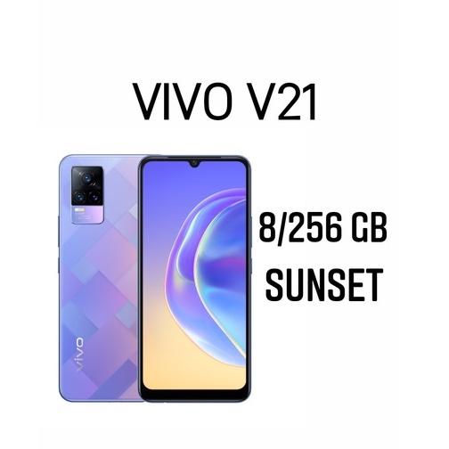 VIVO V21 5G 8/128GB 8/256GB NFC GARANSI RESMI VIVO INDONESIA-V21 8/256 SUNSET