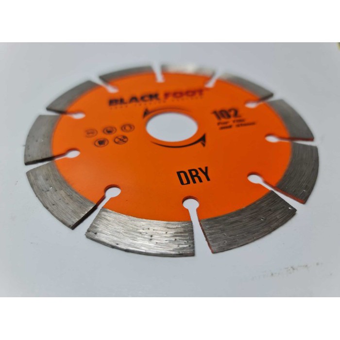 Mata Potong Keramik Batu Gerinda Diamond Wheel Dry 102mm BLACKFOOT 10cm Batu Granit beton conblock