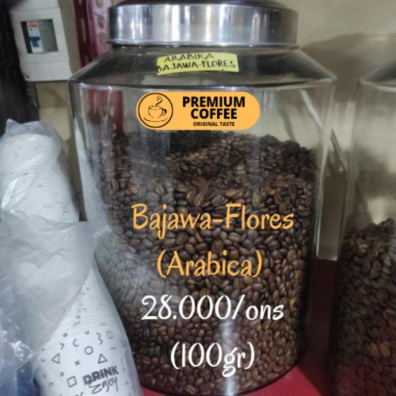 

Kopi Indonesia Arabica Bajawa-Flores per 100gram